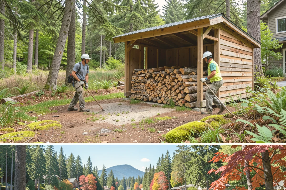 Same-Day Firewood Delivery in Covington, King County, WA - Same-day delivery is most useful during the heating season, and ordering early in the day improves your chances.