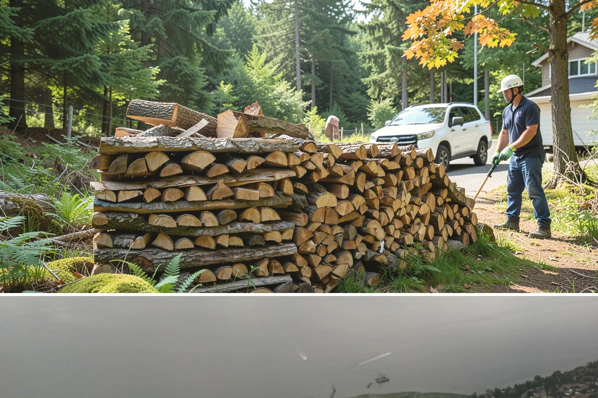 Same-Day Firewood Delivery in Des Moines, King County, WA - Same-day delivery is most useful during the heating season, and ordering early in the day improves your chances.