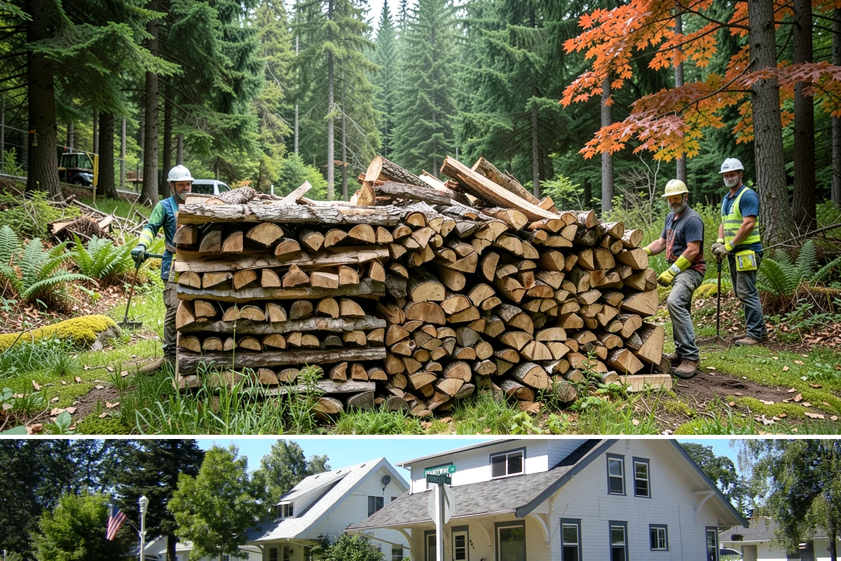Same-Day Firewood Delivery in DuPont, Pierce County, WA - Same-day delivery is most useful during the heating season, and ordering early in the day improves your chances.