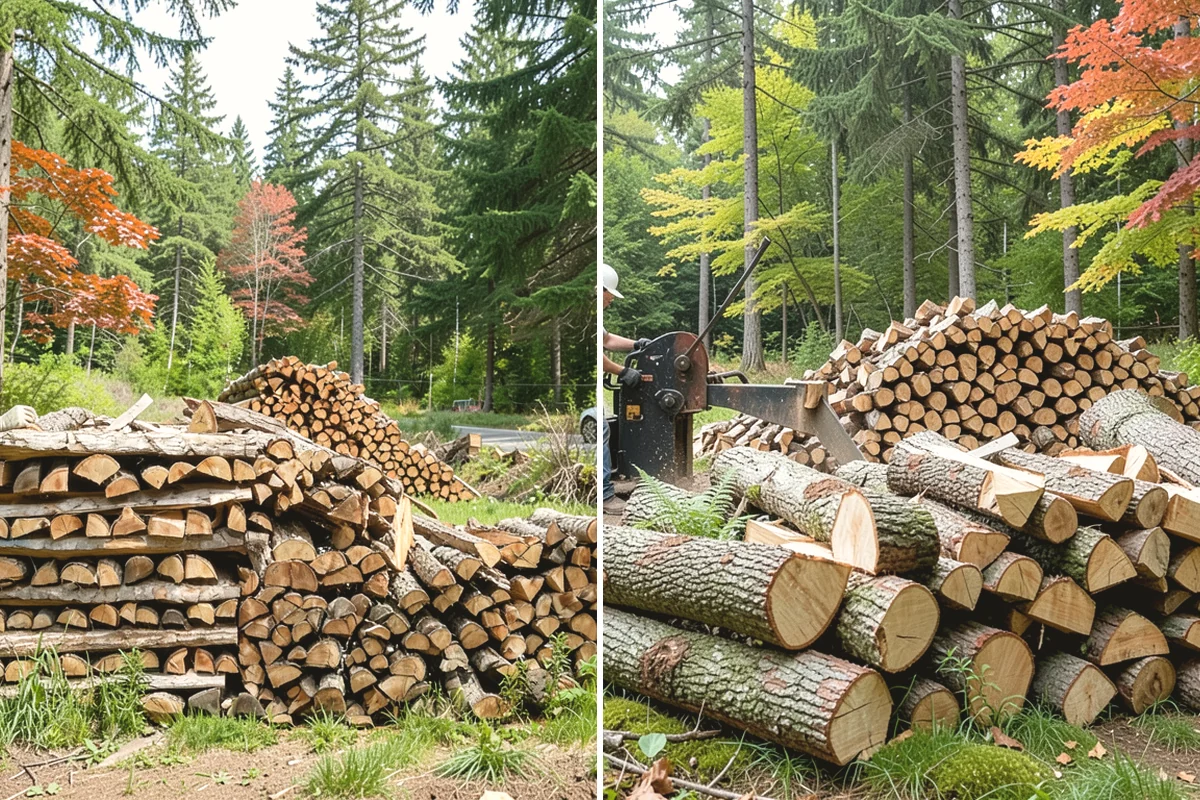 Same-Day Firewood Delivery in Duvall, King County, WA - You place a same-day order early in the day