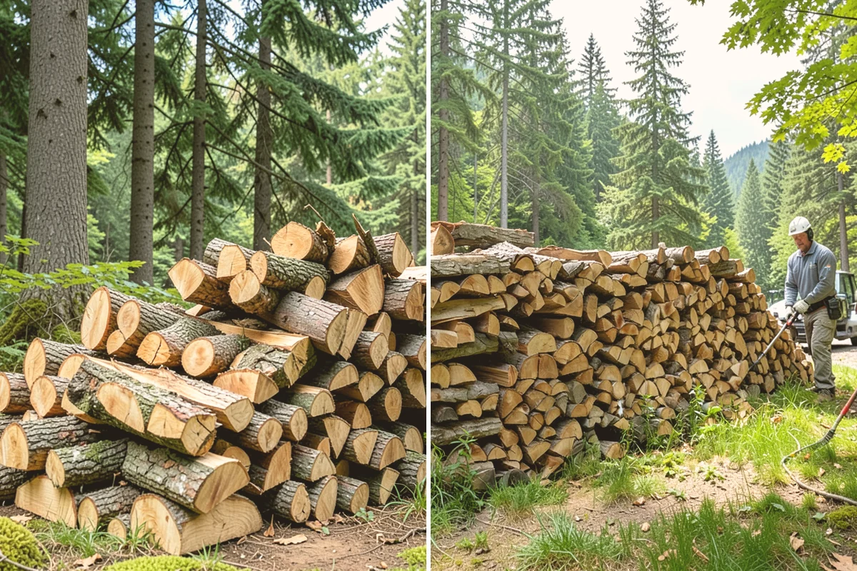 Same-Day Firewood Delivery in Eatonville, WA - You place a same-day order early in the day