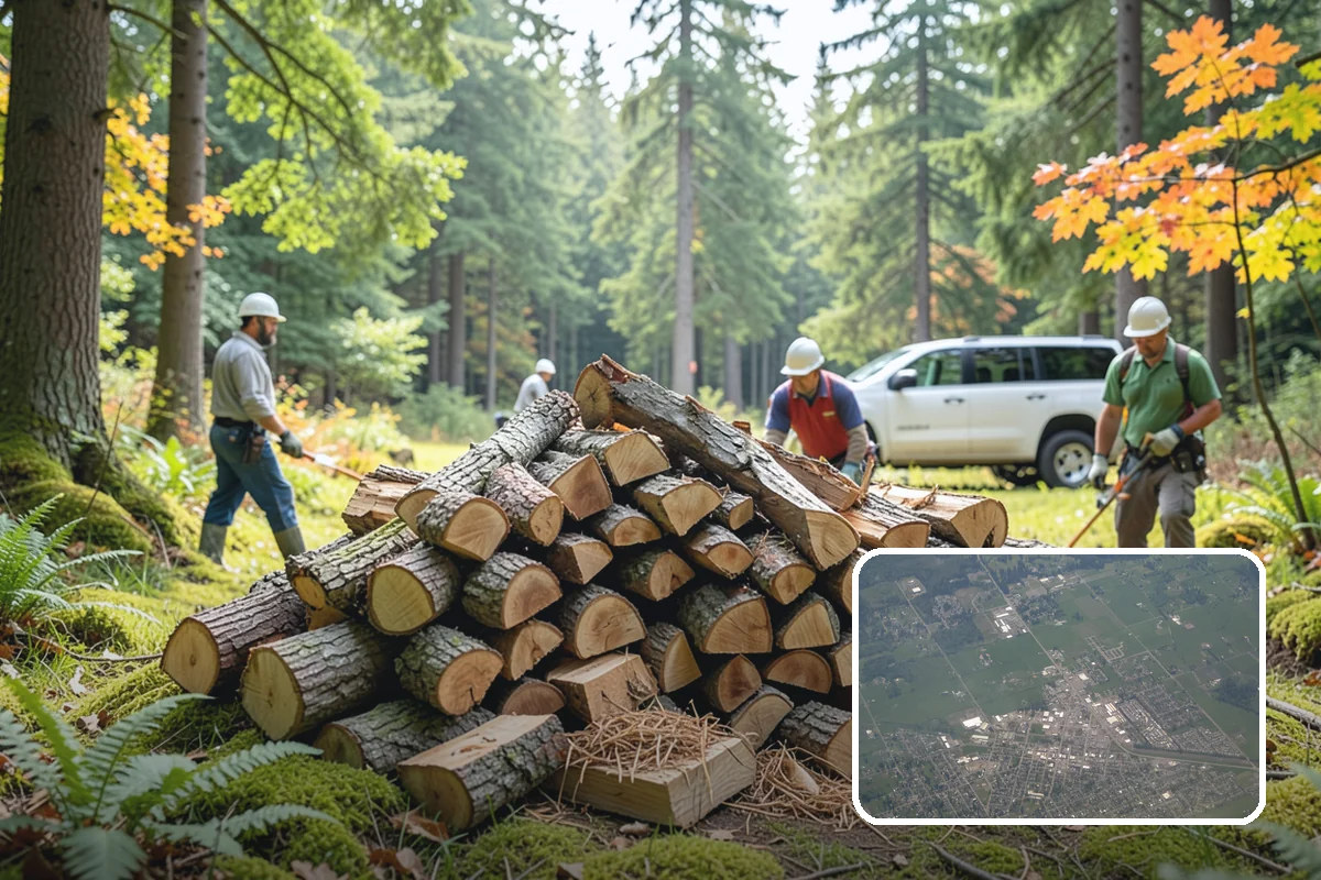 Same-Day Firewood Delivery in Enumclaw, King County, WA - Warmth the very same day you order