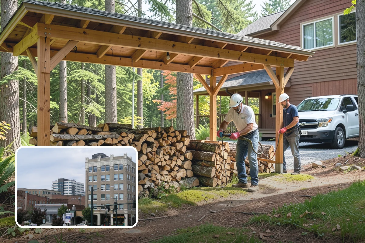 Same-Day Firewood Delivery in Everett, Snohomish County, WA - Warmth the very same day you order