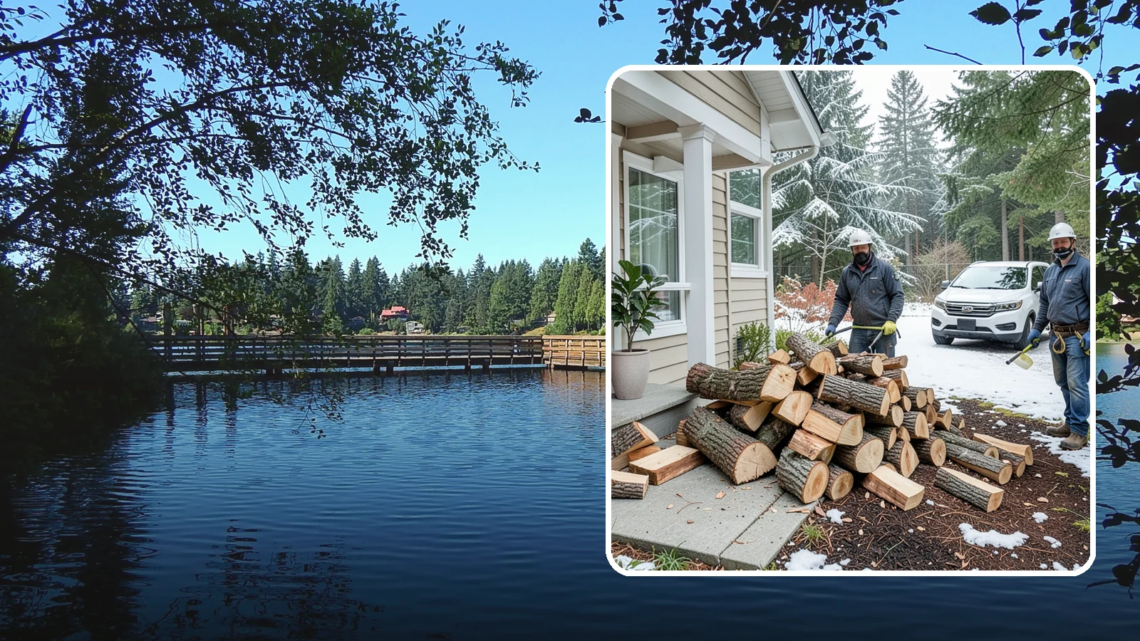 Same-Day Firewood Delivery in Federal Way, King County, WA - Order in the morning and get seasoned firewood delivered the same day, so you never have to wait to stay warm.