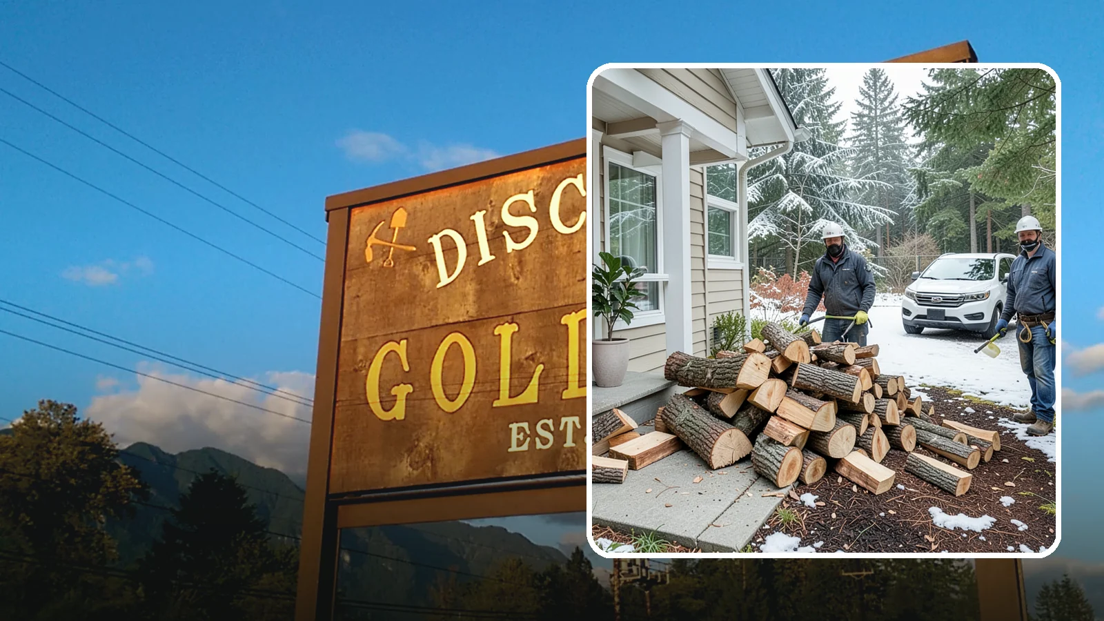 Same-Day Firewood Delivery in Gold Bar, Snohomish County, WA - Order in the morning and get seasoned firewood delivered the same day, so you never have to wait to stay warm.