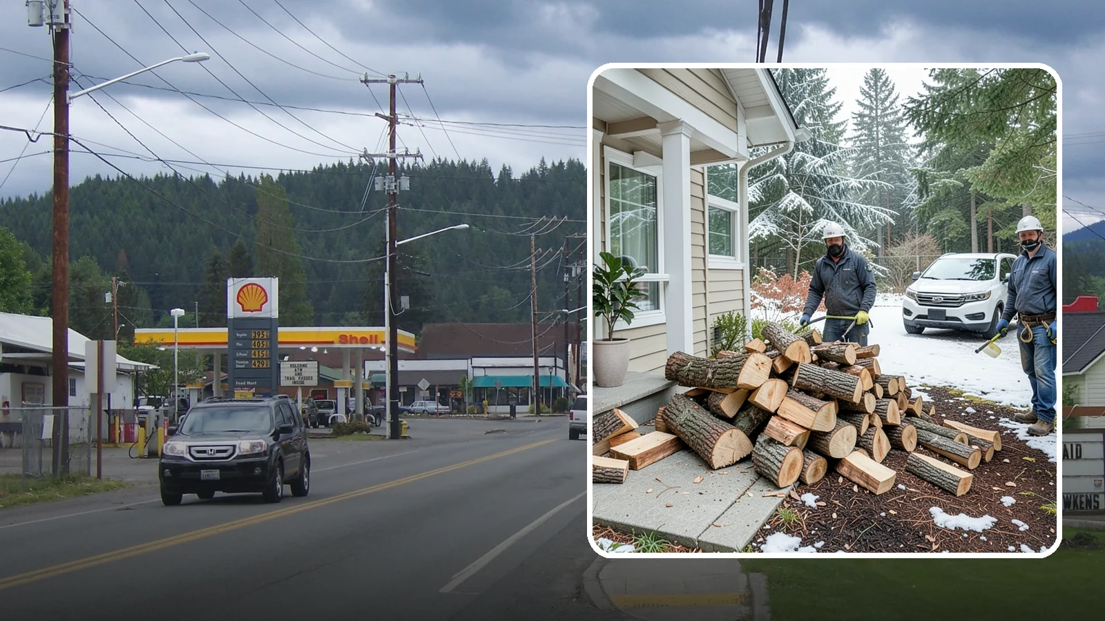Same-Day Firewood Delivery in Granite Falls, Snohomish County, WA - Order in the morning and get seasoned firewood delivered the same day, so you never have to wait to stay warm.