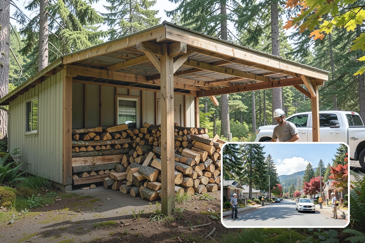 Same-Day Firewood Delivery in Hunts Point, King County, WA - Warmth the very same day you order