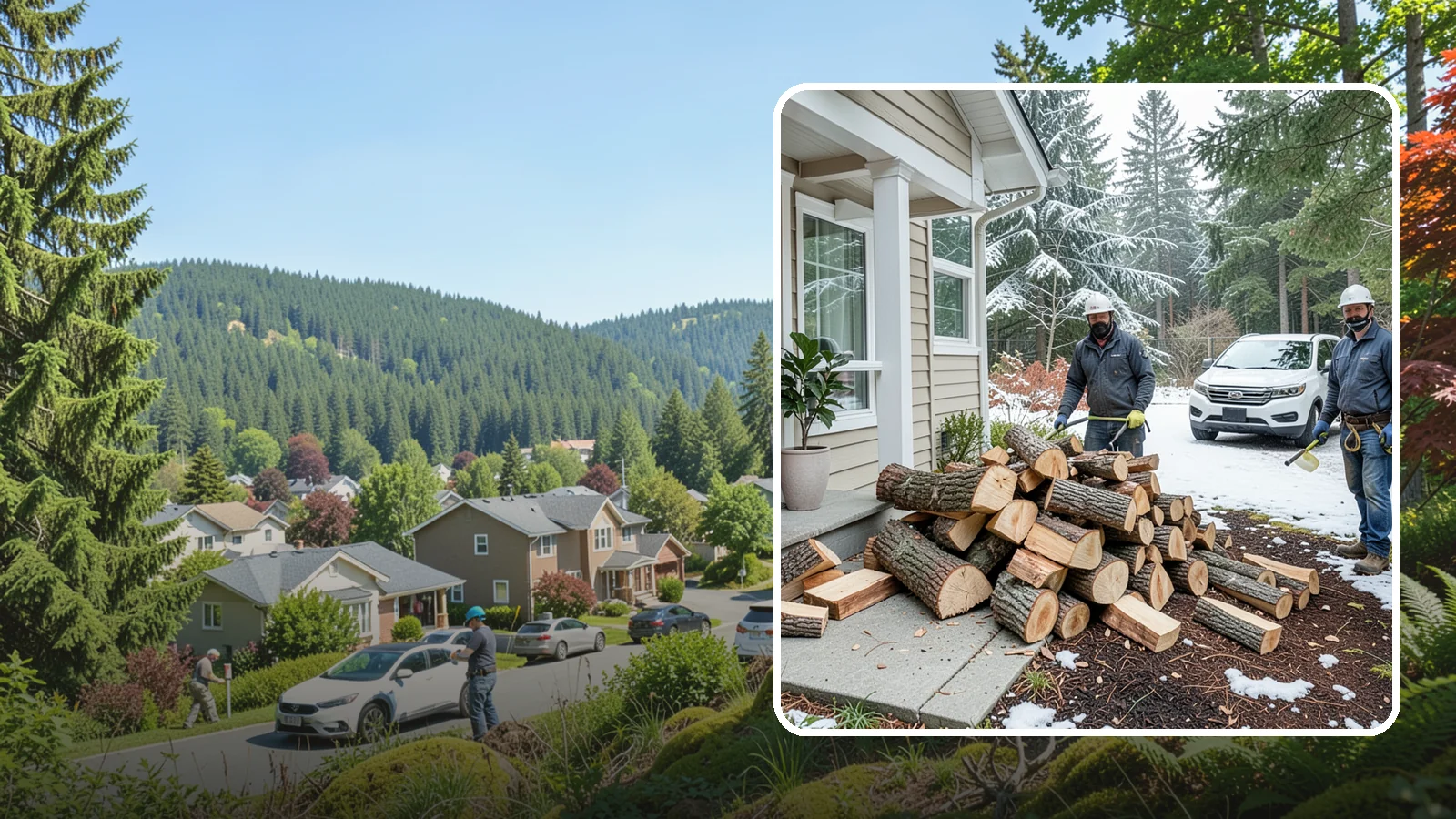 Same-Day Firewood Delivery in Index, Snohomish County, WA - Order in the morning and get seasoned firewood delivered the same day, so you never have to wait to stay warm.