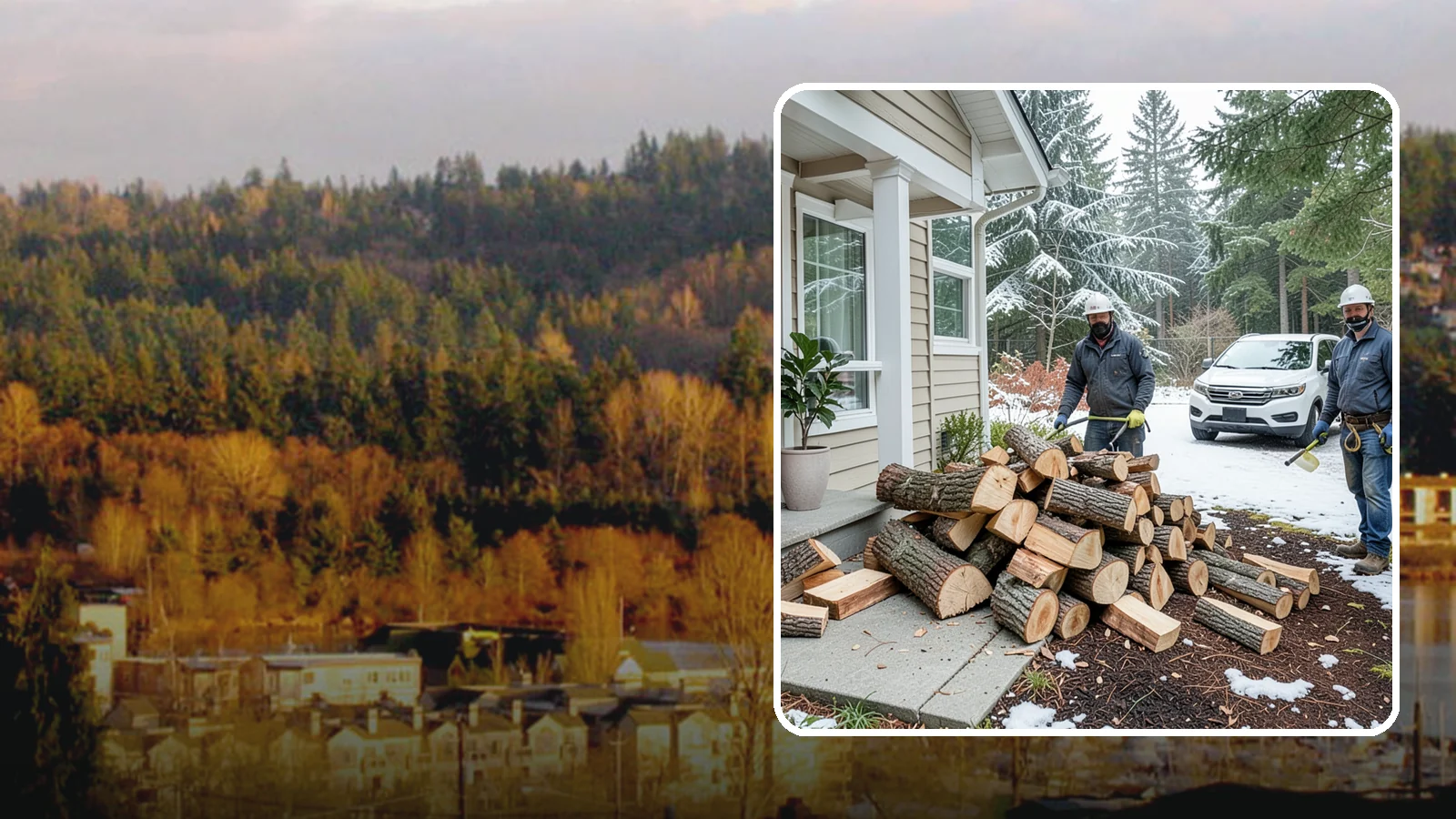 Same-Day Firewood Delivery in Kenmore, King County, WA - Order in the morning and get seasoned firewood delivered the same day, so you never have to wait to stay warm.