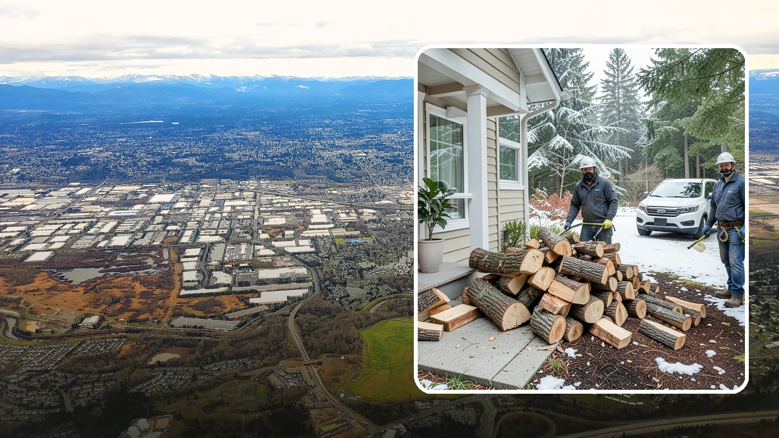 Same-Day Firewood Delivery in Kent, King County, WA - Order in the morning and get seasoned firewood delivered the same day, so you never have to wait to stay warm.