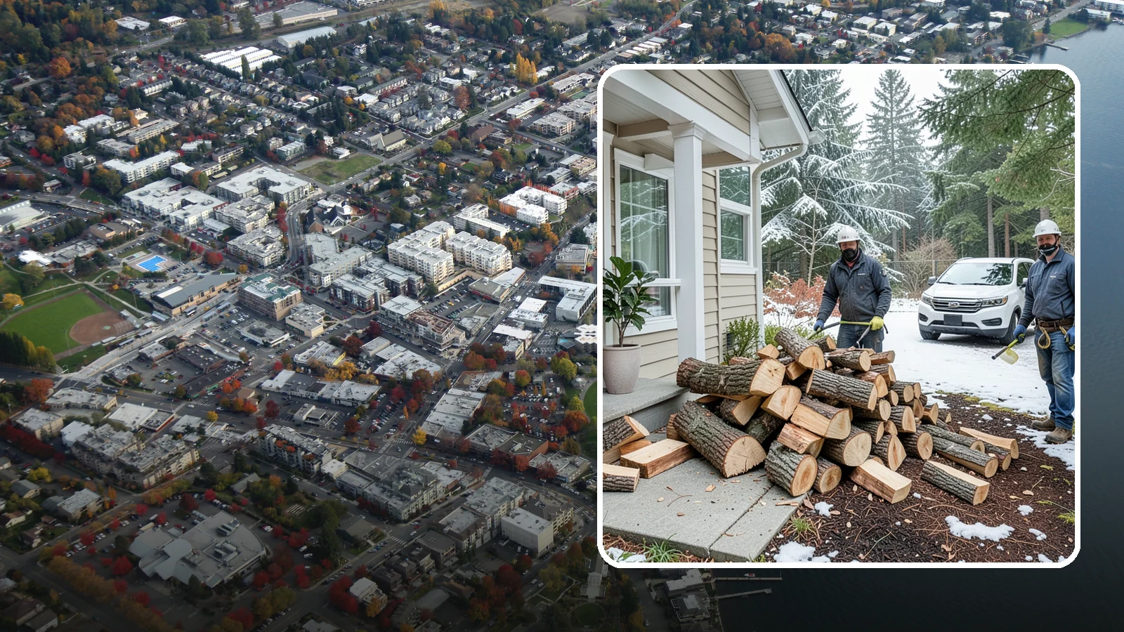Same-Day Firewood Delivery in Kirkland, King County, WA - Order in the morning and get seasoned firewood delivered the same day, so you never have to wait to stay warm.