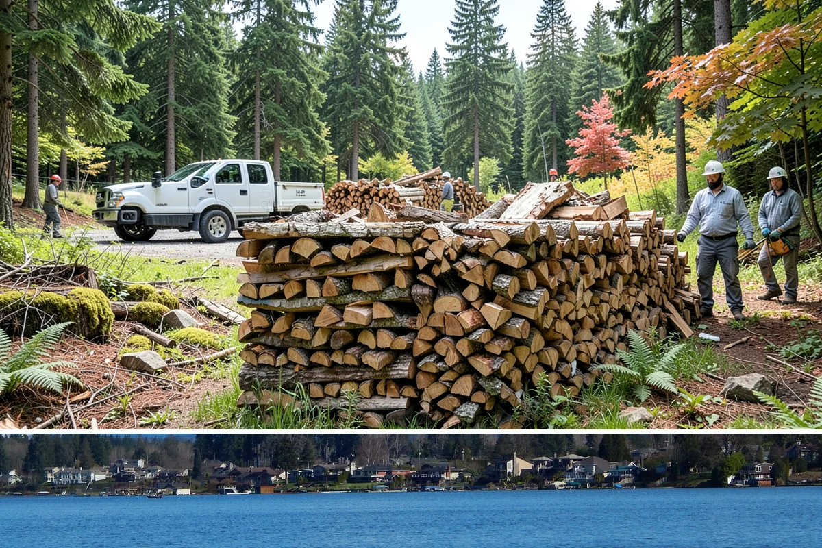 Same-Day Firewood Delivery in Lake Stevens, Snohomish County, WA - Same-day delivery is most useful during the heating season, and ordering early in the day improves your chances.