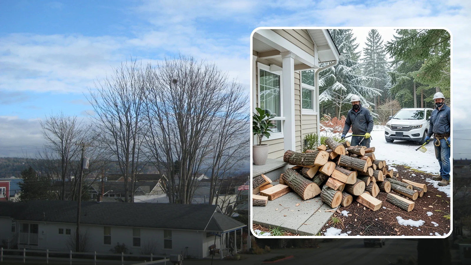Same-Day Firewood Delivery in Langley, WA - Order in the morning and get seasoned firewood delivered the same day, so you never have to wait to stay warm.