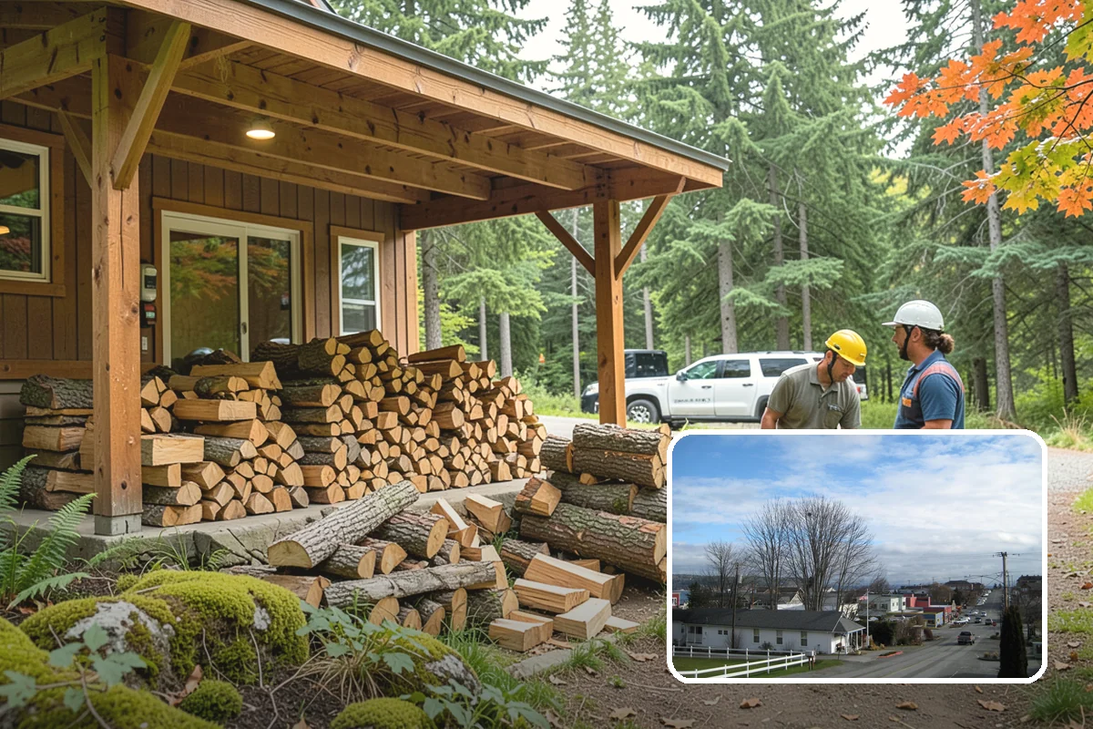 Same-Day Firewood Delivery in Langley, WA - Warmth the very same day you order