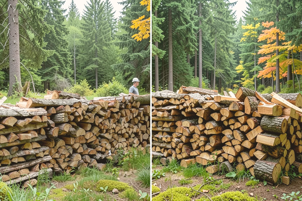 Same-Day Firewood Delivery in Langley, WA - You place a same-day order early in the day
