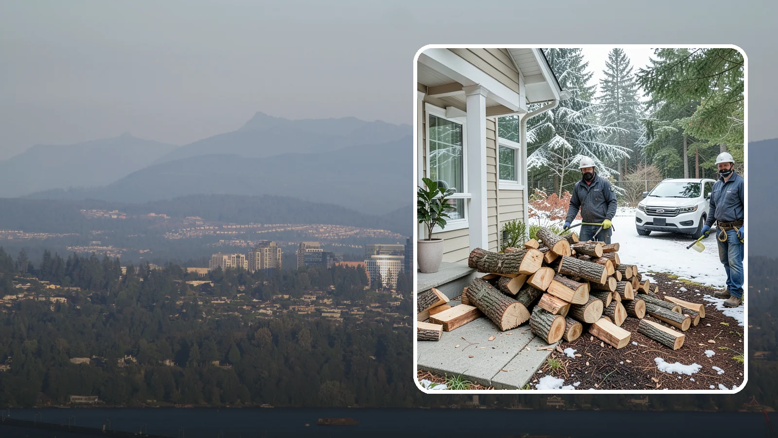 Same-Day Firewood Delivery in Medina, King County, WA - Order in the morning and get seasoned firewood delivered the same day, so you never have to wait to stay warm.