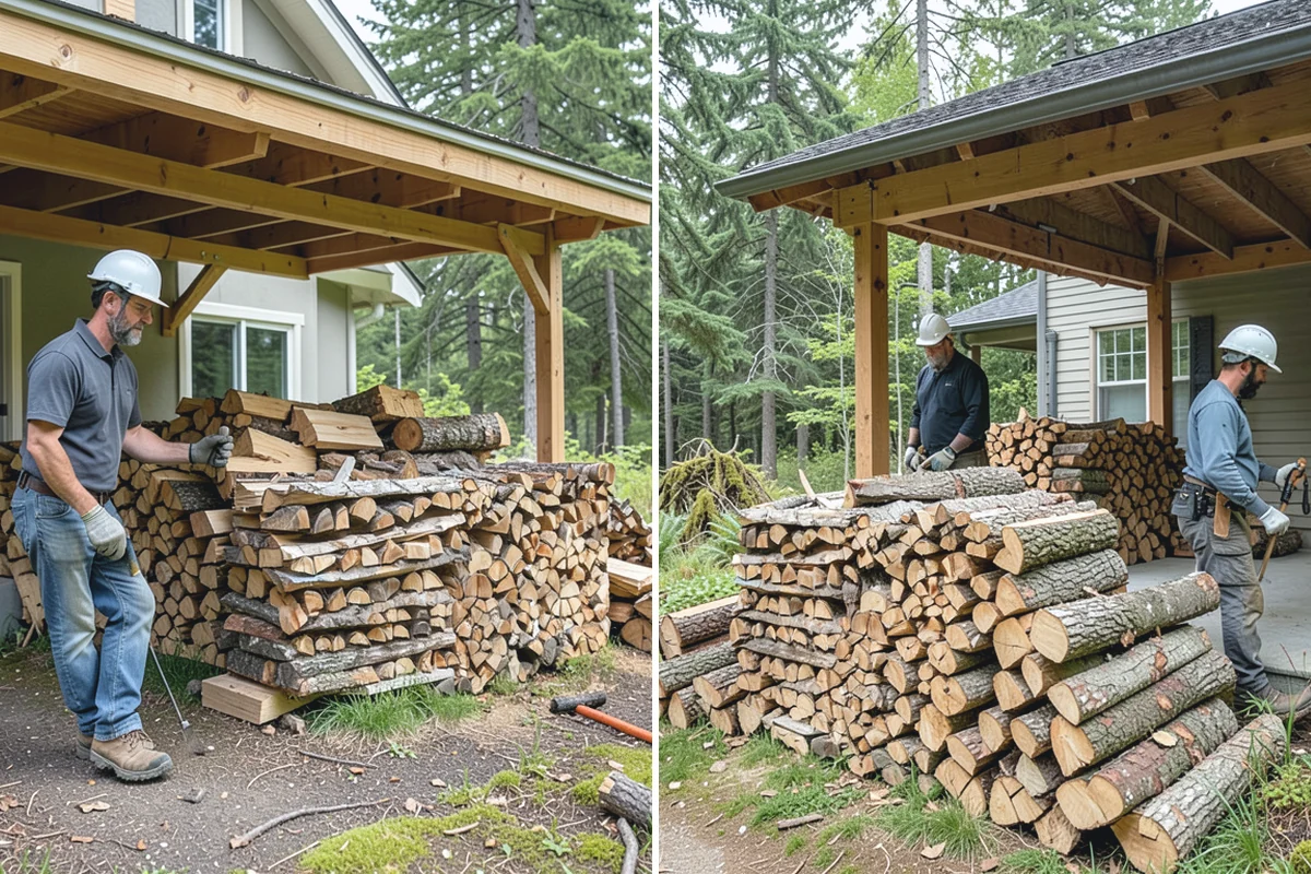 Same-Day Firewood Delivery in Medina, King County, WA - You place a same-day order early in the day