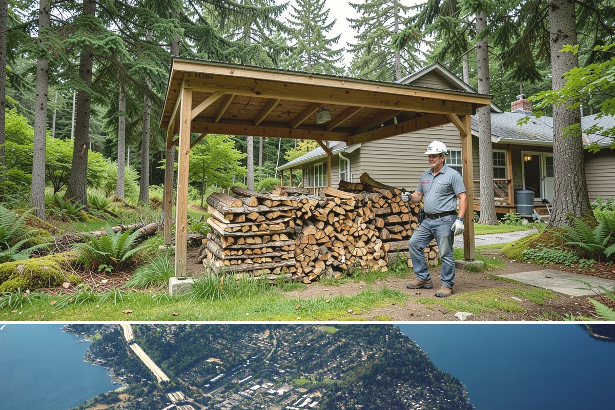 Same-Day Firewood Delivery in Mercer Island, King County, WA - Same-day delivery is most useful during the heating season, and ordering early in the day improves your chances.