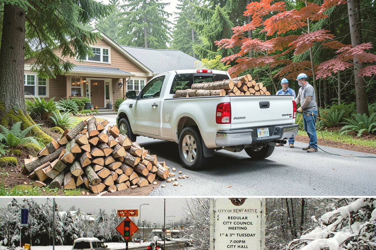 Same-Day Firewood Delivery in Newcastle, King County, WA - Same-day delivery is most useful during the heating season, and ordering early in the day improves your chances.