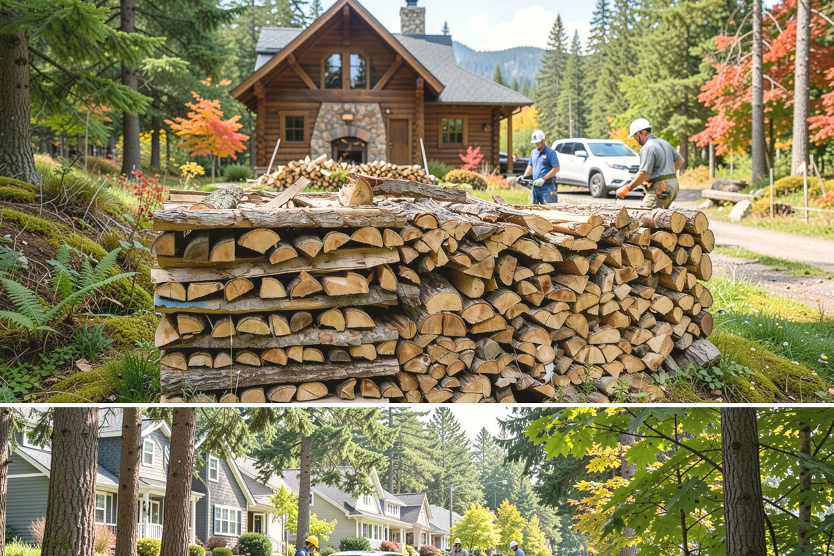 Same-Day Firewood Delivery in Normandy Park, King County, WA - Same-day delivery is most useful during the heating season, and ordering early in the day improves your chances.