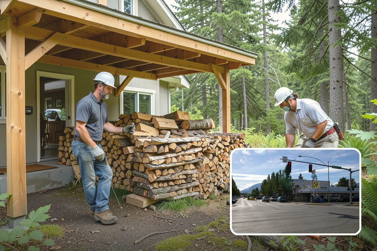Same-Day Firewood Delivery in North Bend, King County, WA - Warmth the very same day you order