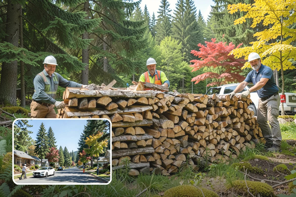 Same-Day Firewood Delivery in Orting, Pierce County, WA - Warmth the very same day you order