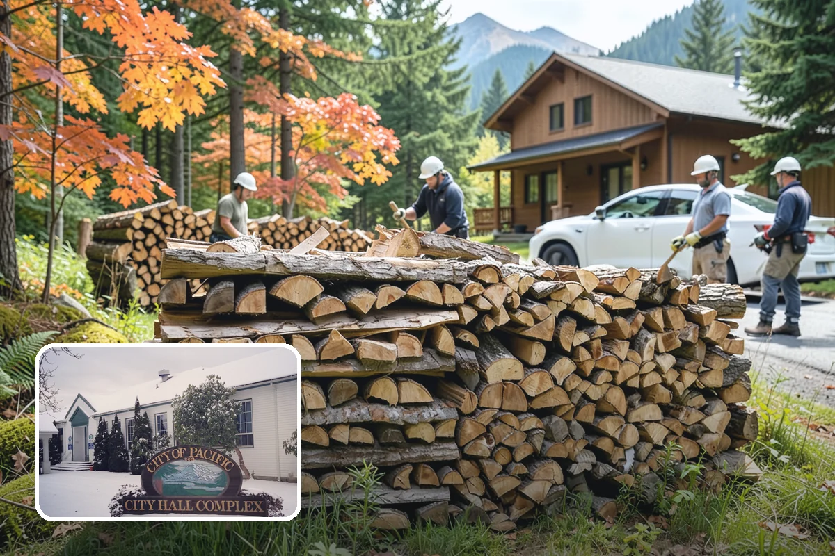 Same-Day Firewood Delivery in Pacific, King County, WA - Warmth the very same day you order