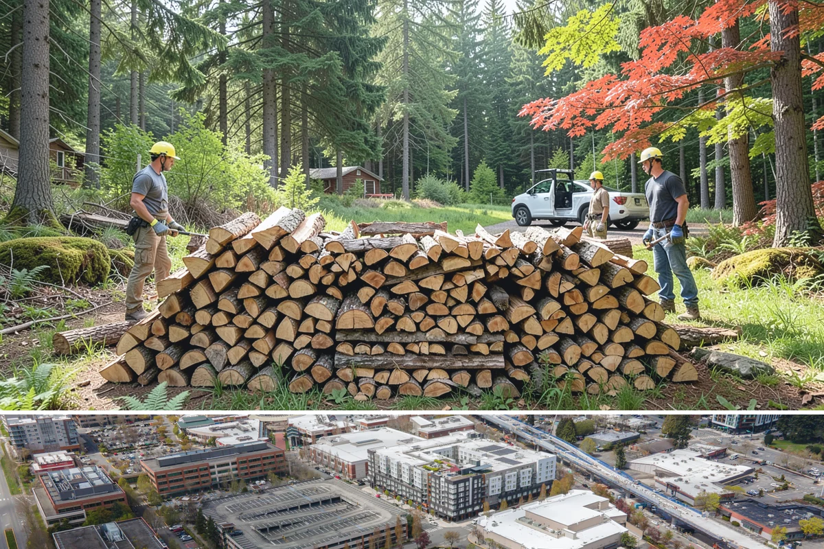 Same-Day Firewood Delivery in Redmond, King County, WA - Same-day delivery is most useful during the heating season, and ordering early in the day improves your chances.