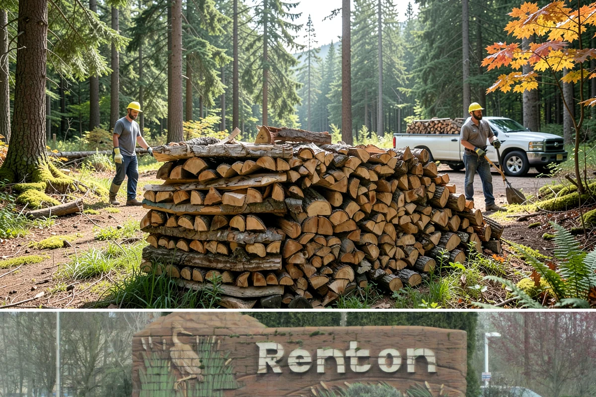 Same-Day Firewood Delivery in Renton, King County, WA - Same-day delivery is most useful during the heating season, and ordering early in the day improves your chances.