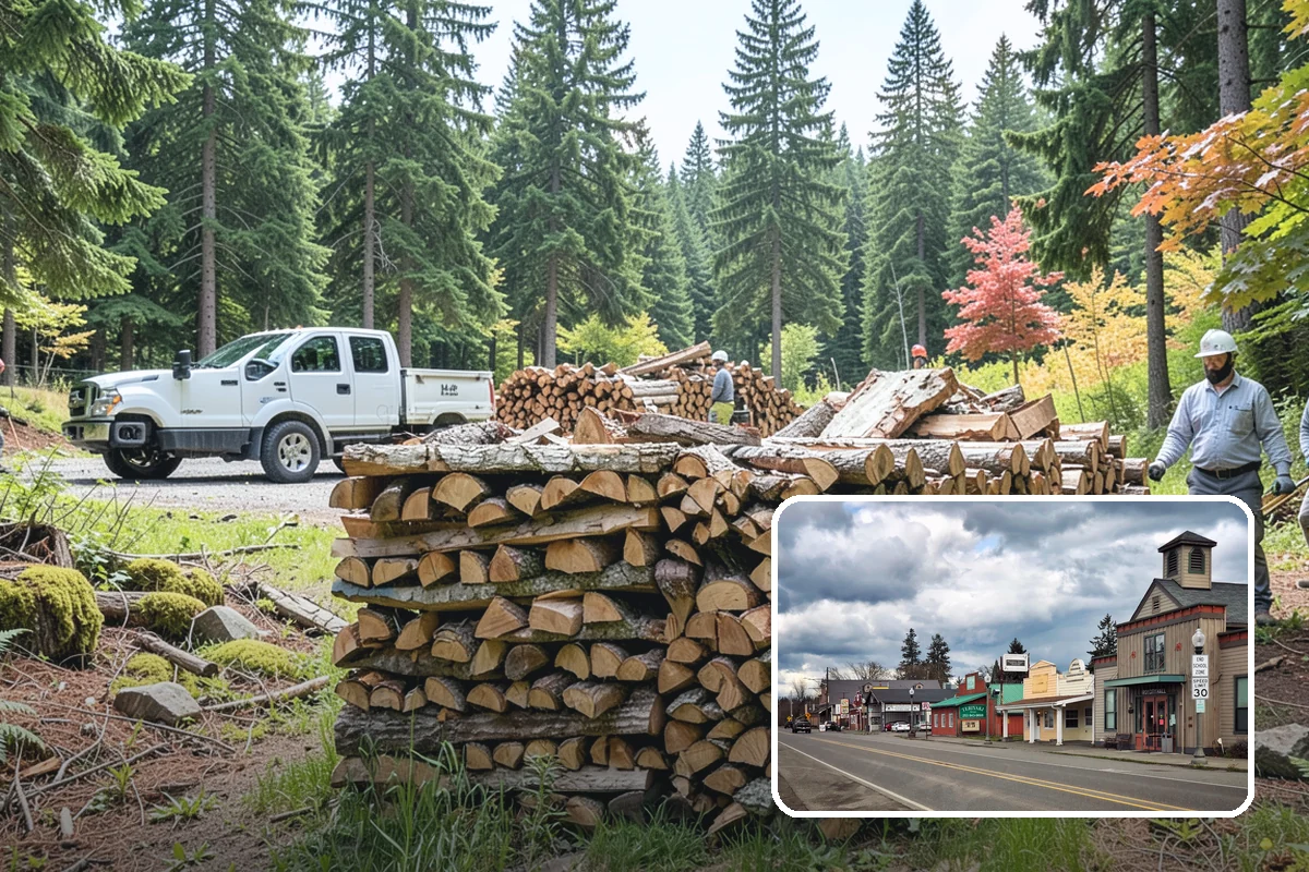 Same-Day Firewood Delivery in Roy, Pierce County, WA - Warmth the very same day you order
