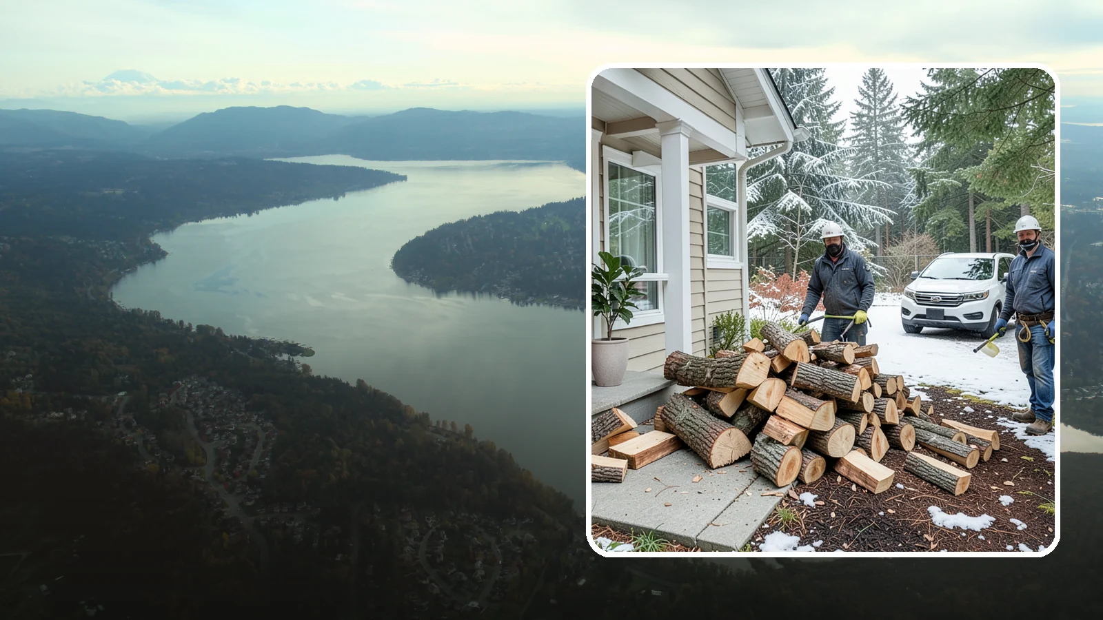 Same-Day Firewood Delivery in Sammamish, King County, WA - Order in the morning and get seasoned firewood delivered the same day, so you never have to wait to stay warm.