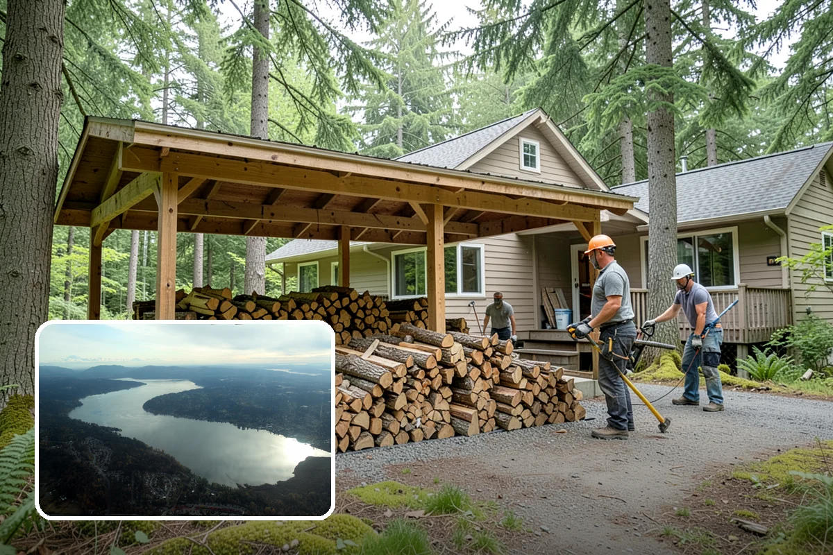 Same-Day Firewood Delivery in Sammamish, King County, WA - Warmth the very same day you order