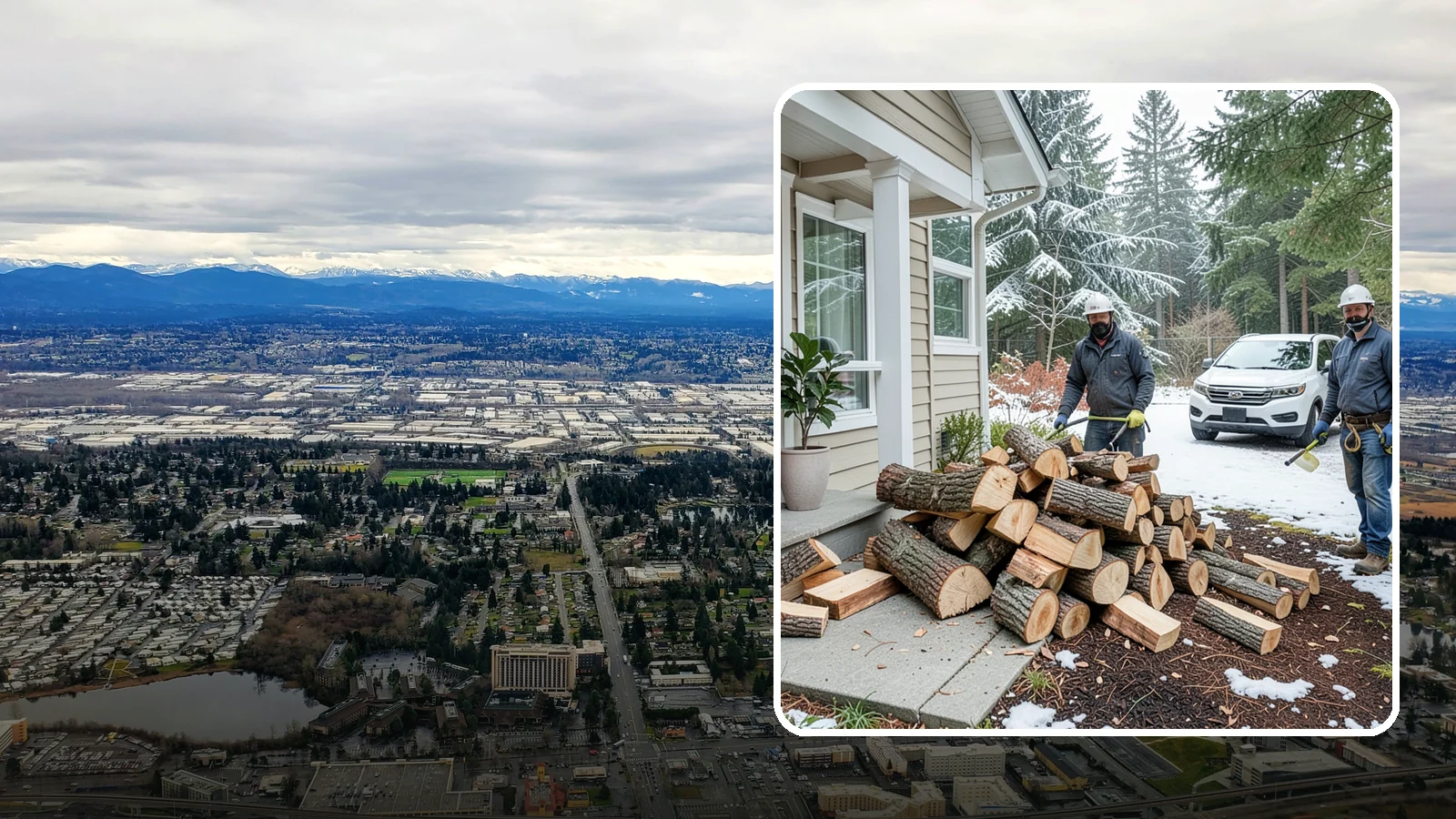 Same-Day Firewood Delivery in SeaTac, WA - Order in the morning and get seasoned firewood delivered the same day, so you never have to wait to stay warm.
