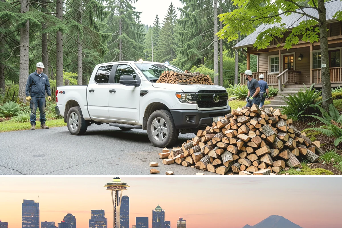 Same-Day Firewood Delivery in Seattle, King County, WA - Same-day delivery is most useful during the heating season, and ordering early in the day improves your chances.