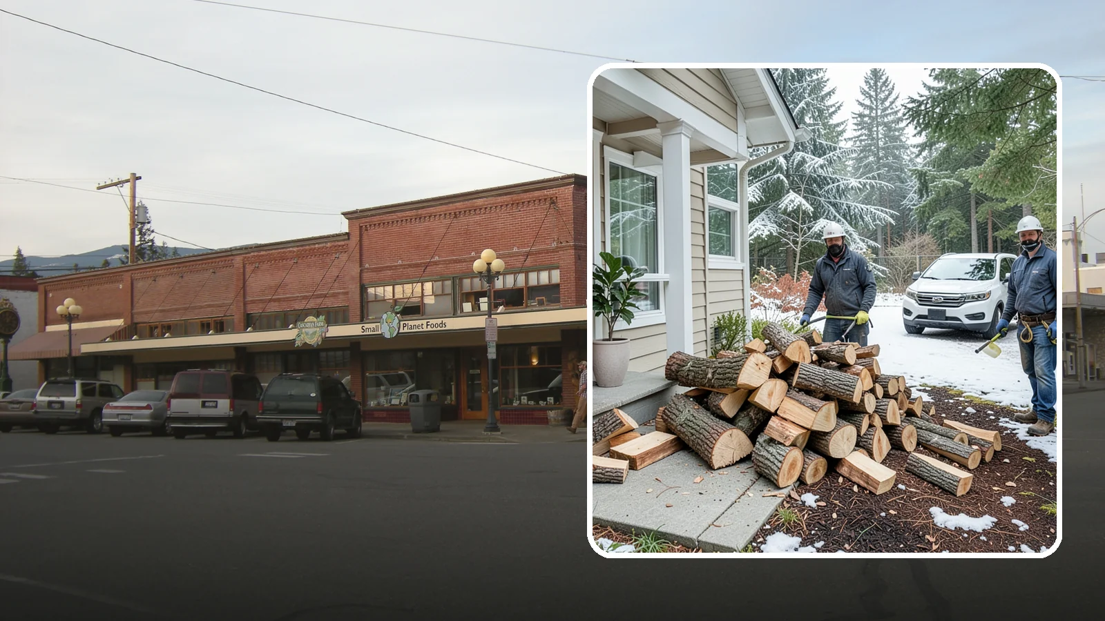 Same-Day Firewood Delivery in Sedro-Woolley, Skagit County, WA - Order in the morning and get seasoned firewood delivered the same day, so you never have to wait to stay warm.