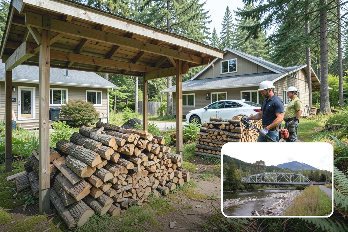 Same-Day Firewood Delivery in Skykomish, King County, WA - Warmth the very same day you order