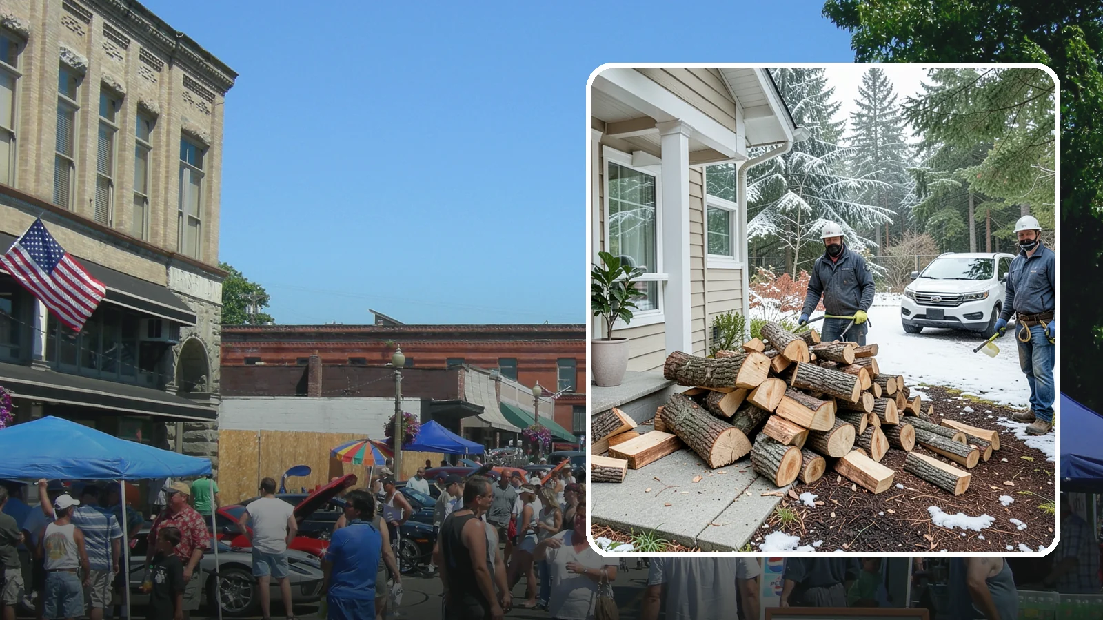 Same-Day Firewood Delivery in Snohomish, Snohomish County, WA - Order in the morning and get seasoned firewood delivered the same day, so you never have to wait to stay warm.