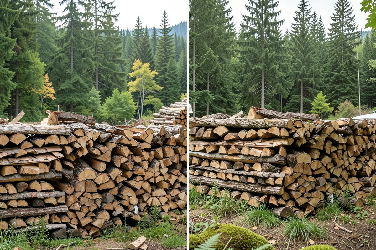 Same-Day Firewood Delivery in Snoqualmie, King County, WA - You place a same-day order early in the day