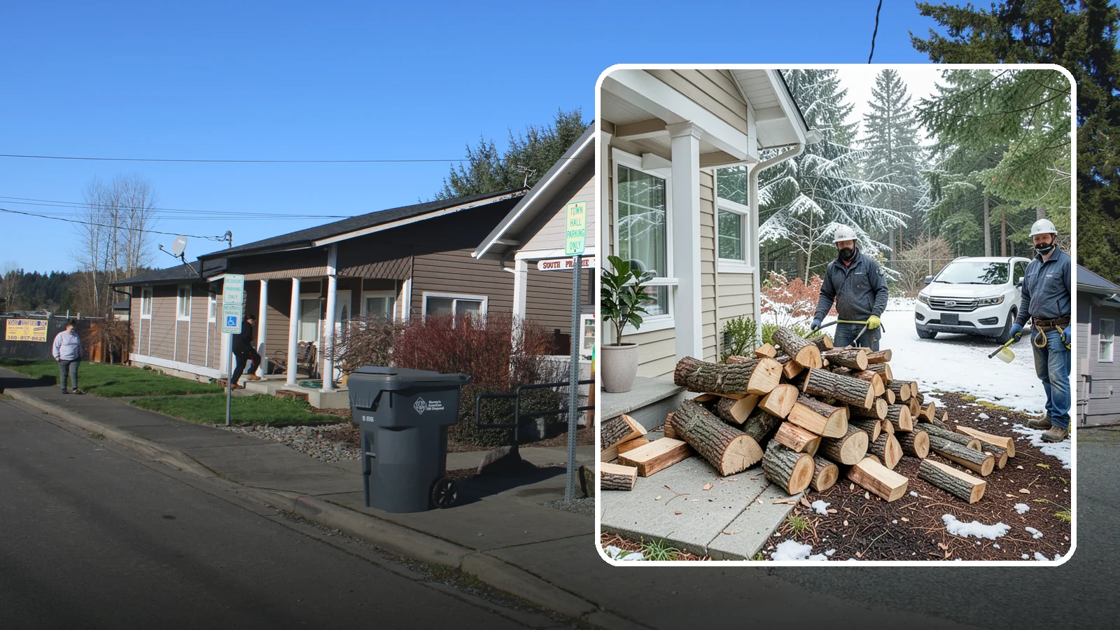 Same-Day Firewood Delivery in South Prairie, Pierce County, WA - Order in the morning and get seasoned firewood delivered the same day, so you never have to wait to stay warm.