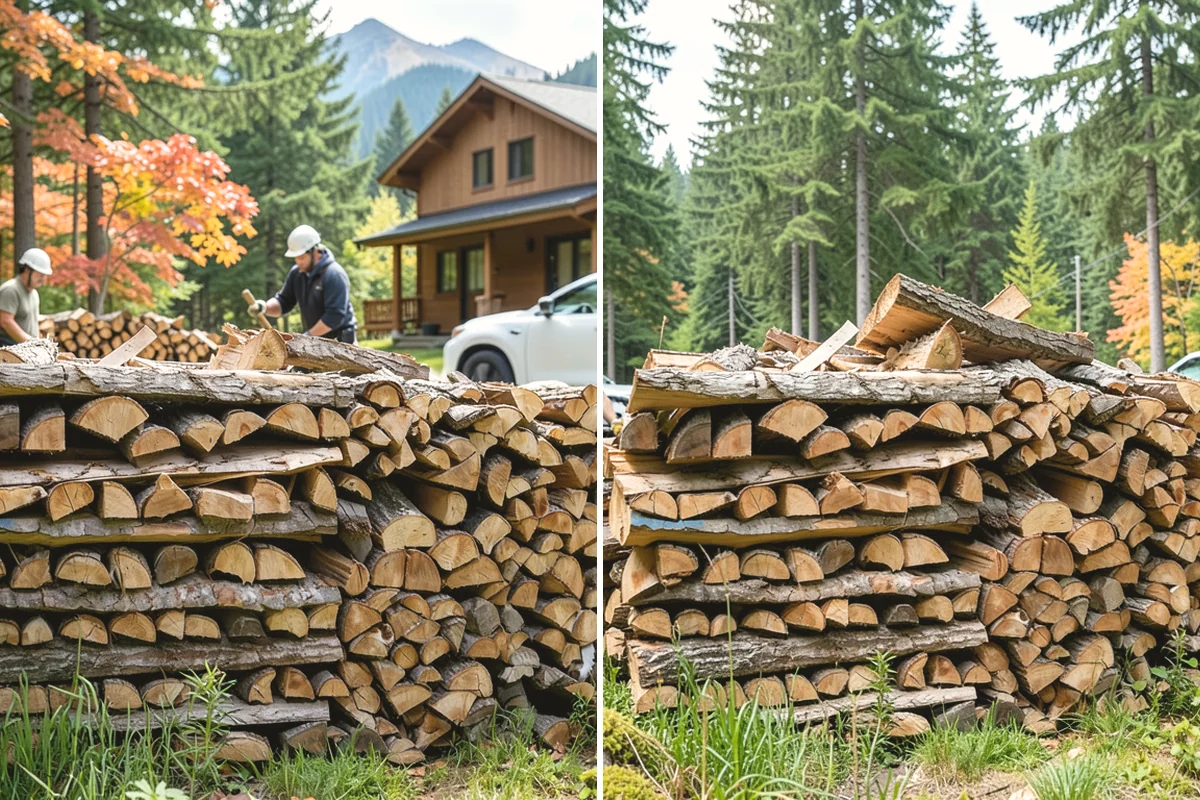 Same-Day Firewood Delivery in Tacoma, Pierce County, WA - You place a same-day order early in the day
