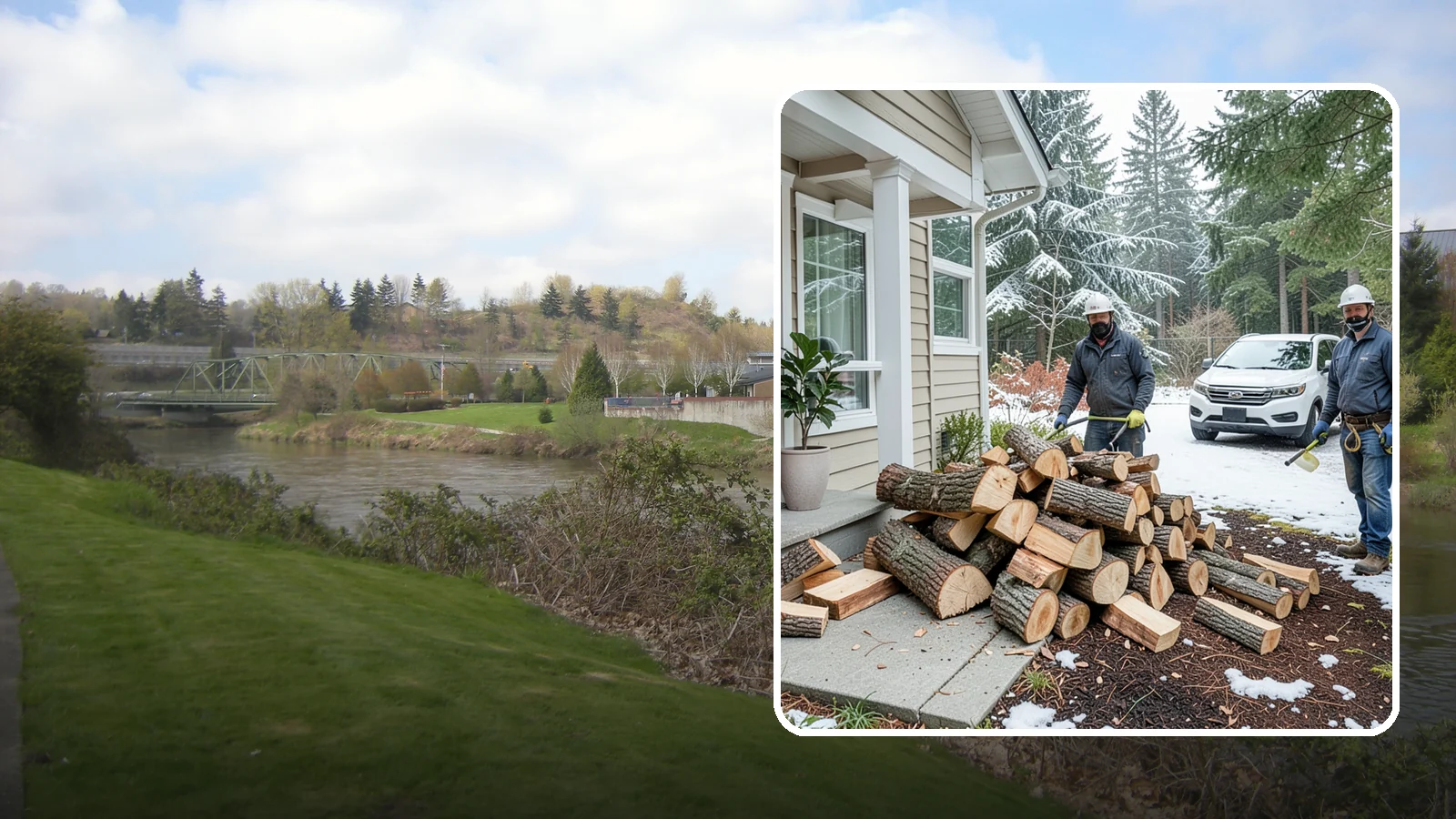 Same-Day Firewood Delivery in Tukwila, King County, WA - Order in the morning and get seasoned firewood delivered the same day, so you never have to wait to stay warm.