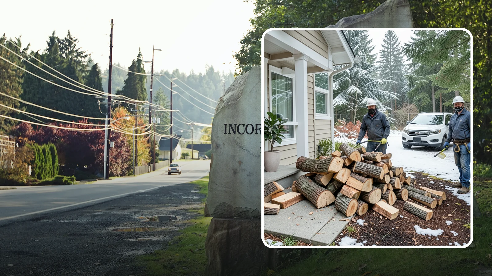 Same-Day Firewood Delivery in Wilkeson, Pierce County, WA - Order in the morning and get seasoned firewood delivered the same day, so you never have to wait to stay warm.