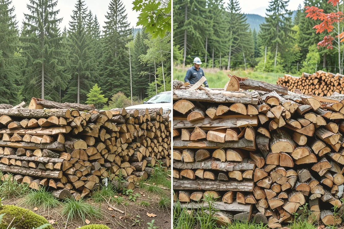Same-Day Firewood Delivery in Yarrow Point, King County, WA - You place a same-day order early in the day
