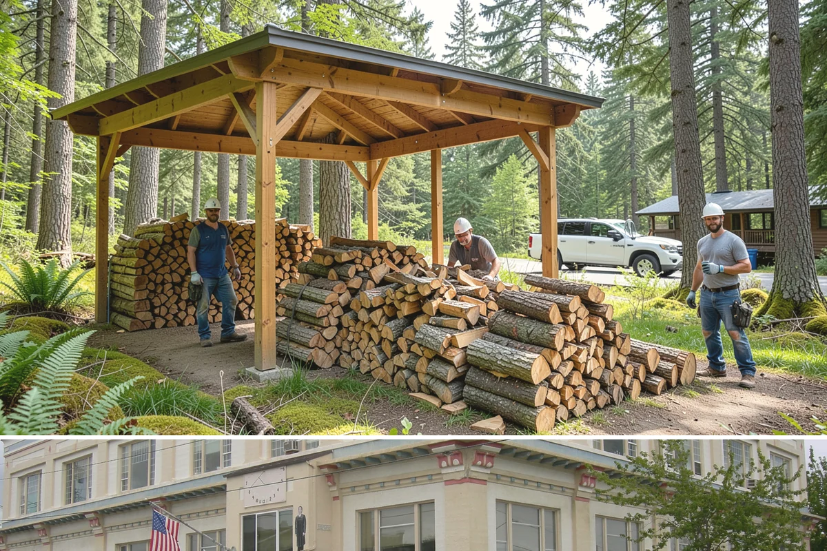 Scheduled Firewood Delivery in Anacortes, Skagit County, WA - Schedule your delivery whenever it suits you, and book fall dates early since the heating season fills up fast.