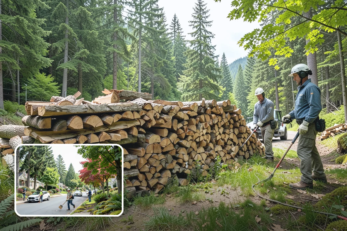 Scheduled Firewood Delivery in Beaux Arts Village, King County, WA - You choose the exact delivery date and window