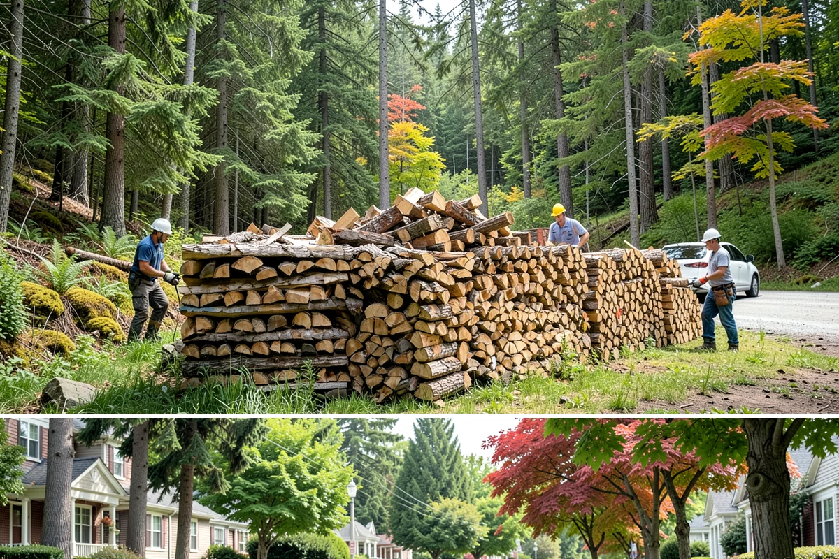 Scheduled Firewood Delivery in Beaux Arts Village, King County, WA - Schedule your delivery whenever it suits you, and book fall dates early since the heating season fills up fast.