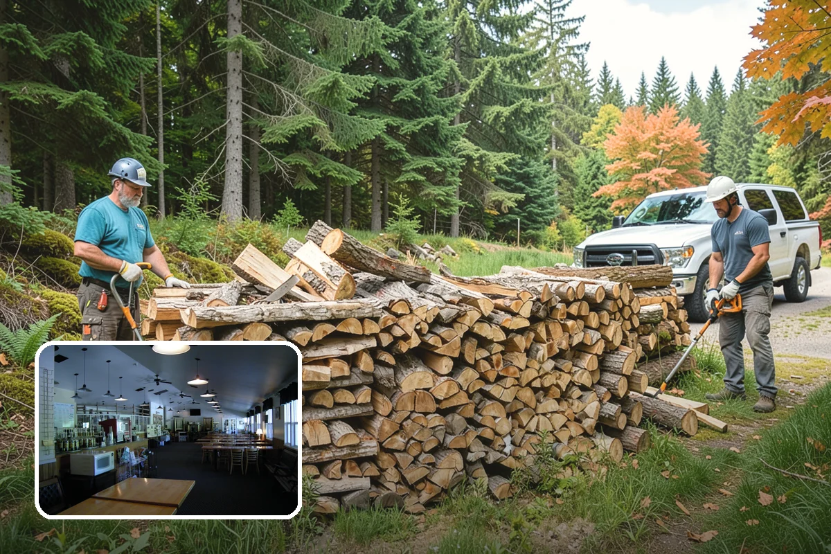 Scheduled Firewood Delivery in Black Diamond, King County, WA - You choose the exact delivery date and window