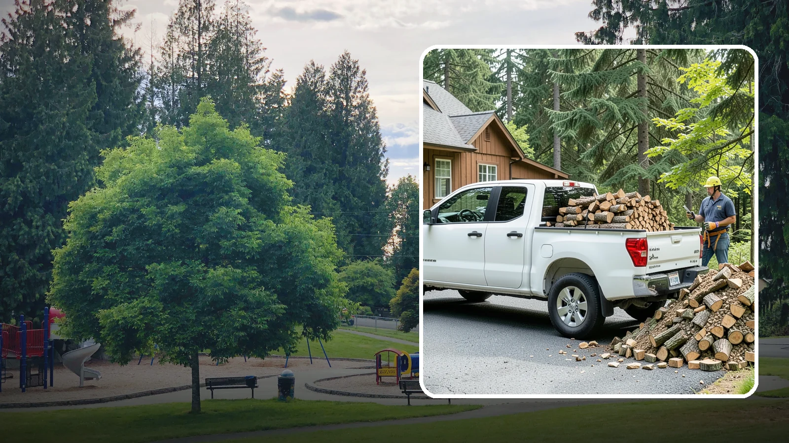 Scheduled Firewood Delivery in Bonney Lake, Pierce County, WA - Set a delivery date that fits your calendar and we bring seasoned firewood right on schedule, every time.