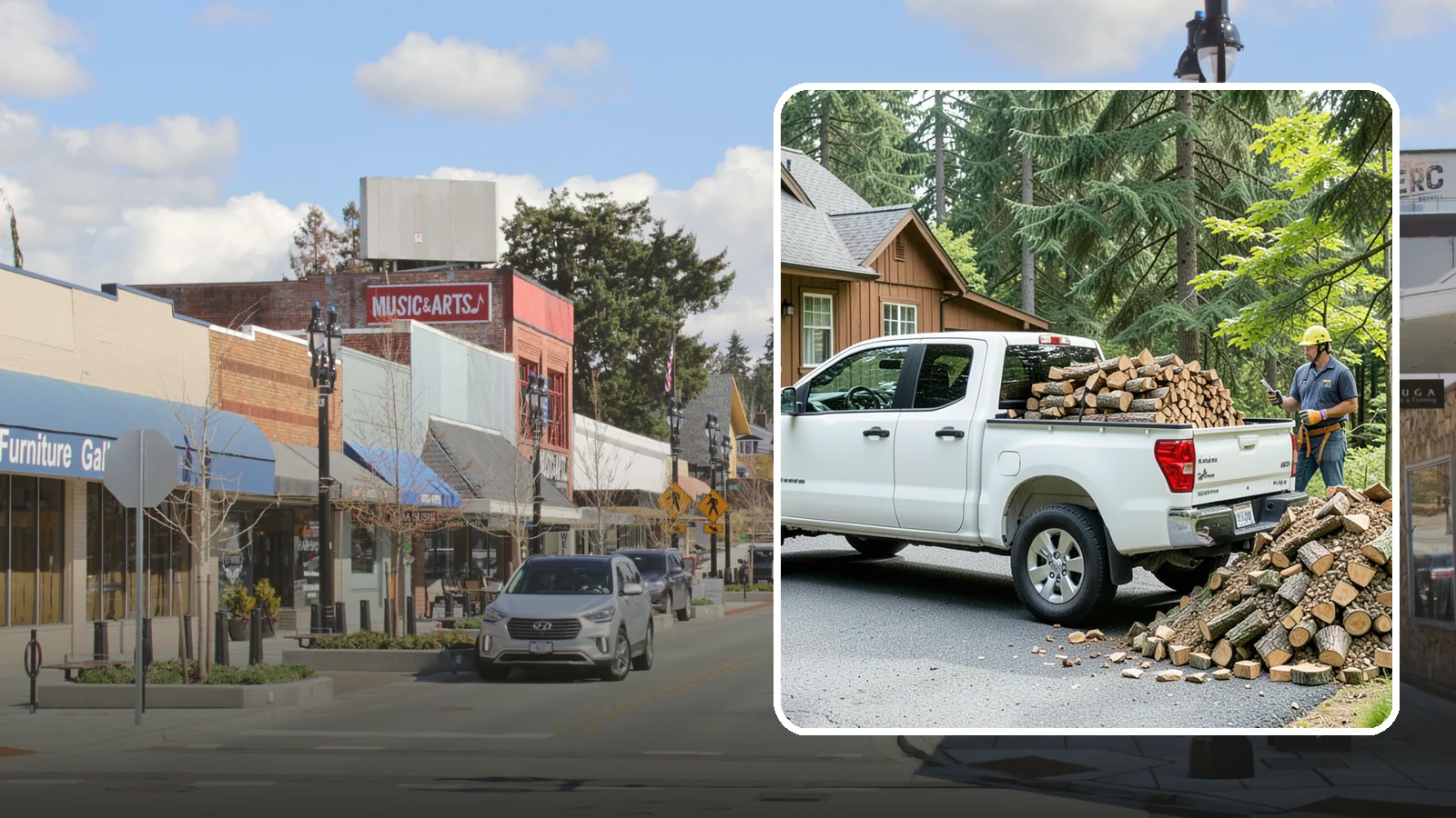 Scheduled Firewood Delivery in Bothell, King County, WA - Set a delivery date that fits your calendar and we bring seasoned firewood right on schedule, every time.