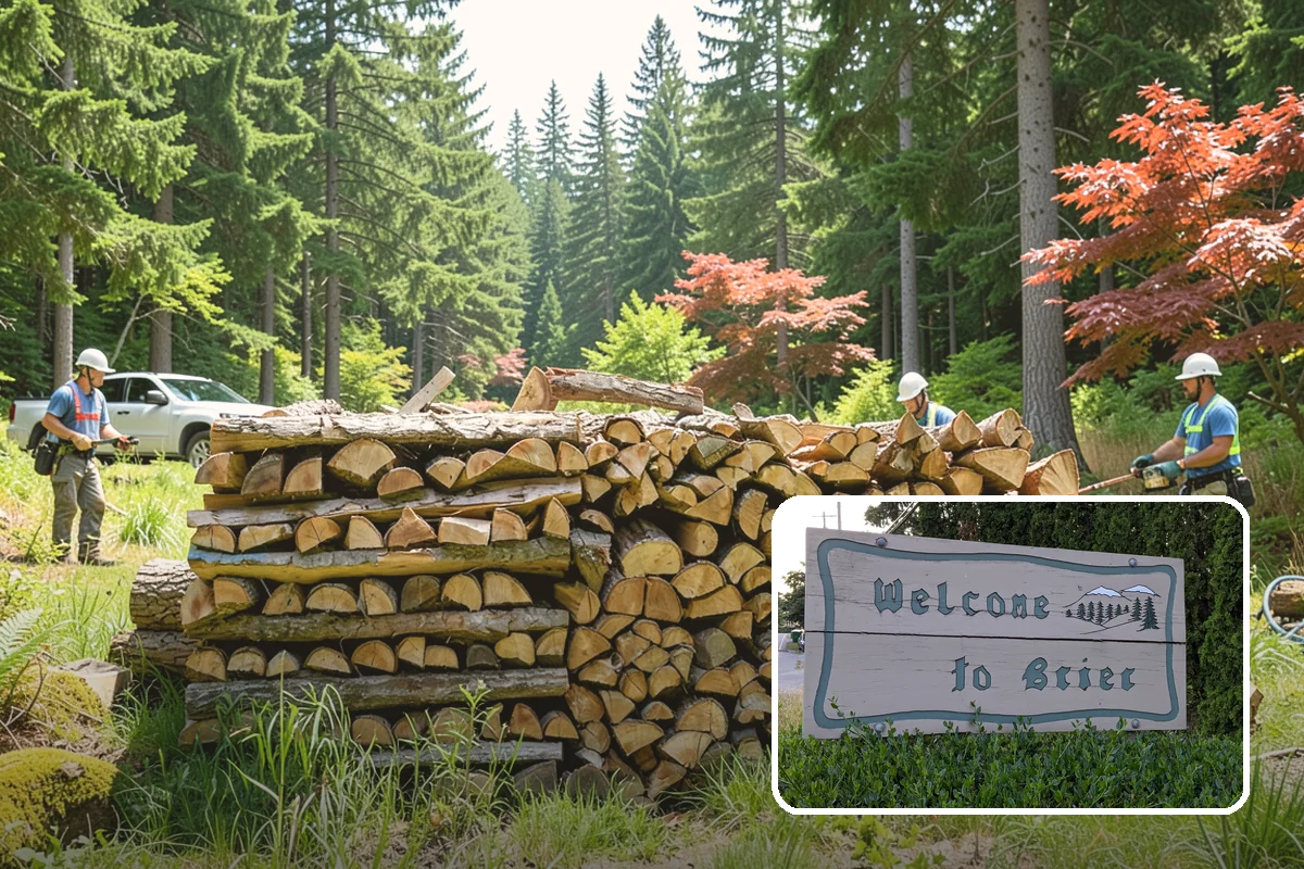 Scheduled Firewood Delivery in Brier, Snohomish County, WA - You choose the exact delivery date and window